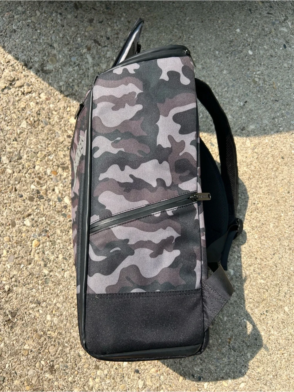 Private Label Dreamore Shoe Travel Camouflage Men’s Backpack Gray Camo